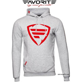 Реглан Favorite HM1 F лого цвет серый